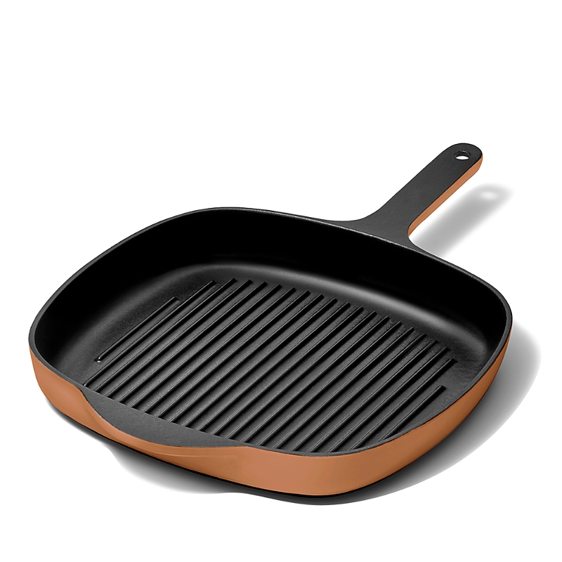 Caraway Enameled Cast Iron 10.5 Grill Pan