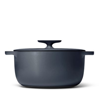 Enameled Cast Iron 6.5 Qt Dutch Oven with Flat Lid