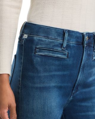 Lilah Flare High Rise Flare Leg Jeans in Marvita