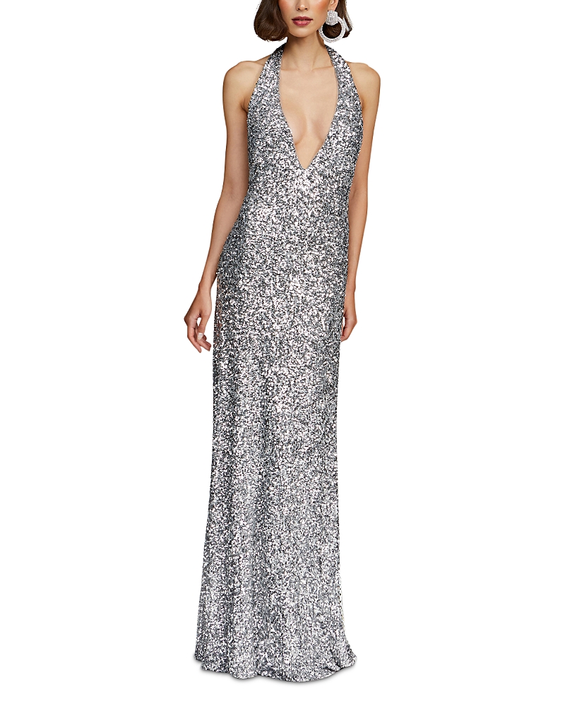 Halston Ena Sequin Gown