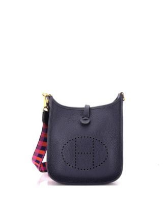 Pre-Owned Hermes Tpm Evelyne Bag Gen Iii Clemence