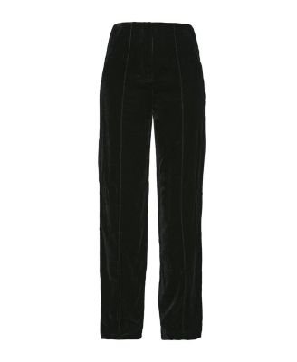 Fiona Velvet Straight Leg Trousers