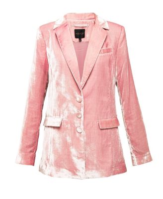 Fiona Velvet Boyfriend Blazer