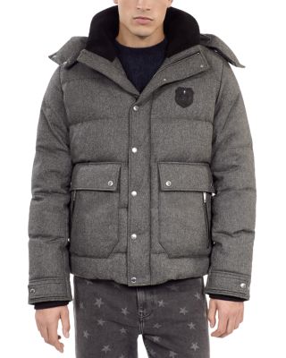 The Kooples Flannel Down Jacket