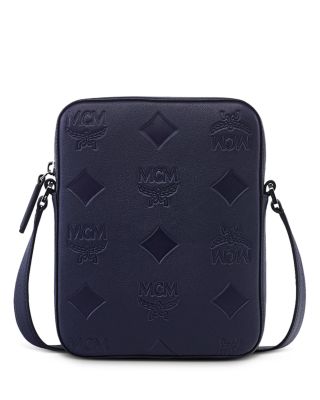 Klassik Mini Maxi Monogram Embossed Leather Crossbody Bag