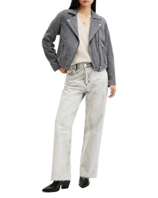 Suede Dalby Biker Jacket