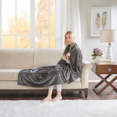 Plush Heated Throw, 60&amp;quot; x 70&amp;quot;