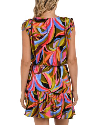 Tropic Waves Swim Cover-Up Dress
