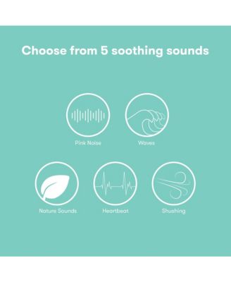 2-in-1 Portable Sound Machine + Nightlight