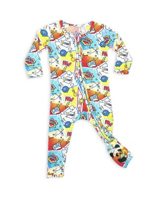 Bellabu Bear - Boys' Comic Hero Convertible Footie - Baby