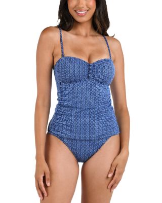 La Blanca - Charmed Coast Tankini Top & Charmed Coast Bikini Bottom