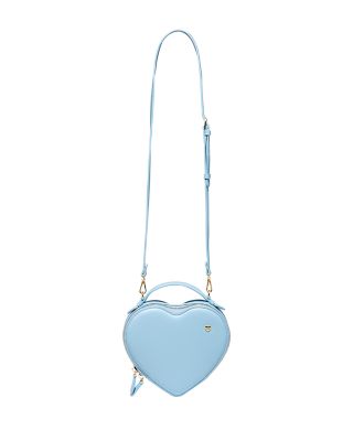 Stoney Clover Lane Heart Faux Leather Mini Crossbody Bag