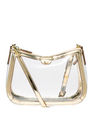 Clear Snap Mini Crossbody Bag