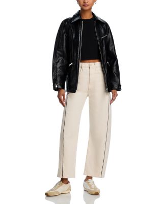 The Half Piped High Rise Cropped Jeans in Act Natural