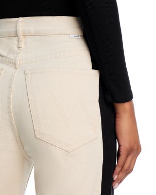The Tuxedo Maven Heel High Rise Jeans in Sideswipe