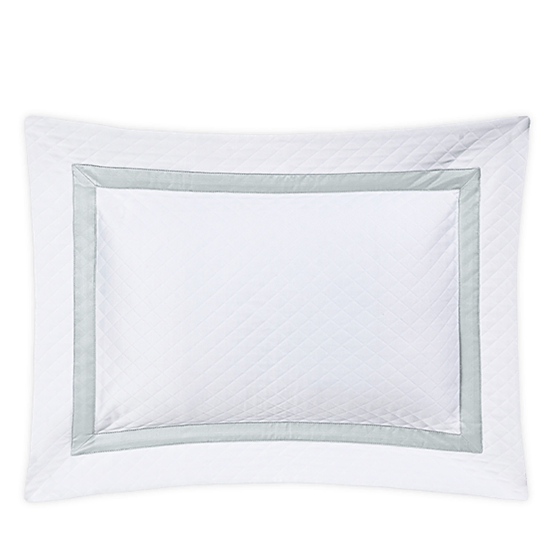 Matouk Lowell Diamond Matelasse Boudoir Sham In Pool