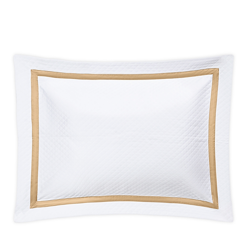 Matouk Lowell Diamond Matelasse Standard Sham In Ambrose