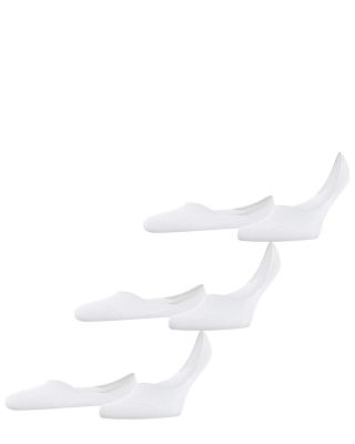 Step Cotton Blend Solid Medium Cut No Show Socks, Pack of 3