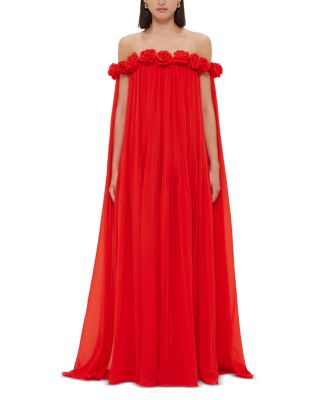 chiffon a line midi dress Ever-Pretty Amber Bloom Print Floral High Low Midi Dress for Summer Wedding Guests main image 0