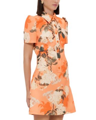 LEO LIN - Brooke Hydrangea Mini Dress
