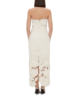 Rayna Crepe Strapless Dress