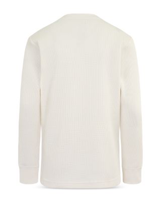Boys' Long Sleeved Waffled Knit Tee - Big Kid