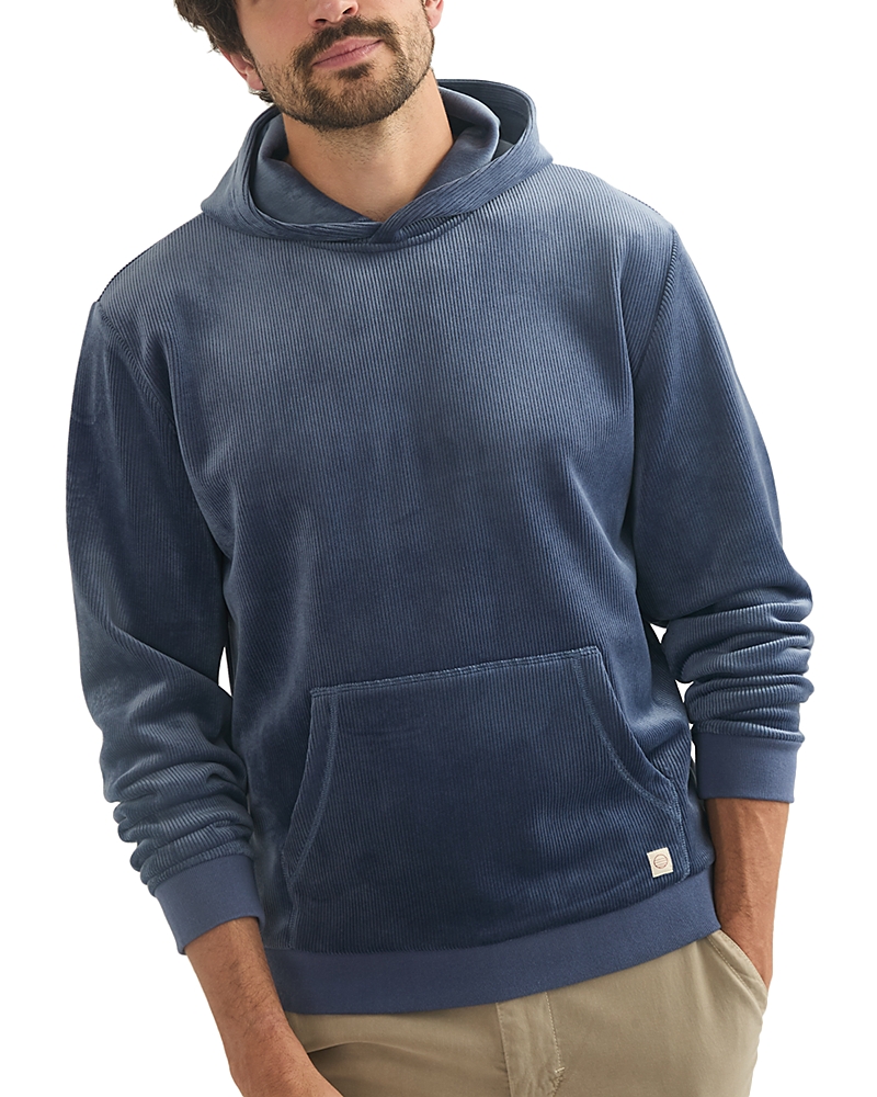 MARINE LAYER VELOUR CORDUROY HOODIE
