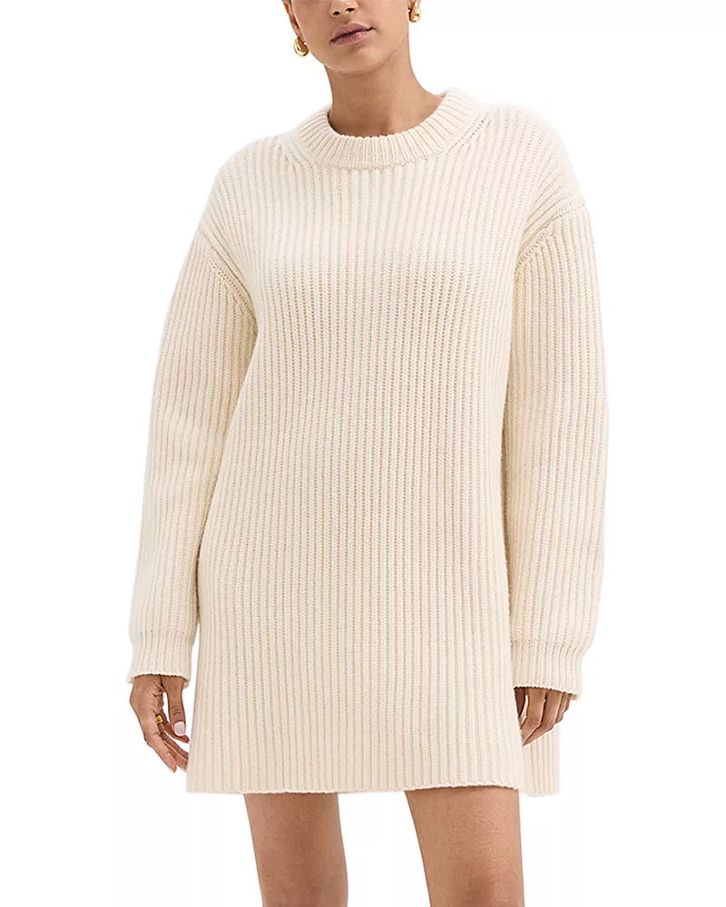 Theory Wool Sweater Dress