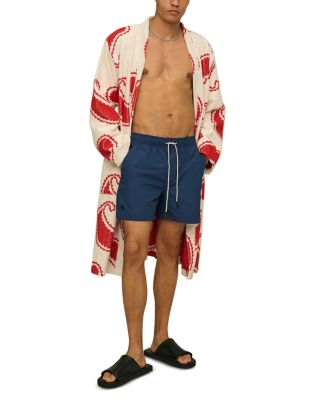 Nylon Tailored Fit 4.7" Swim Trunks