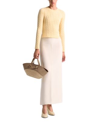 Benji Silk Maxi Skirt