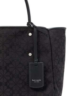 Spade Flower Jacquard Tote