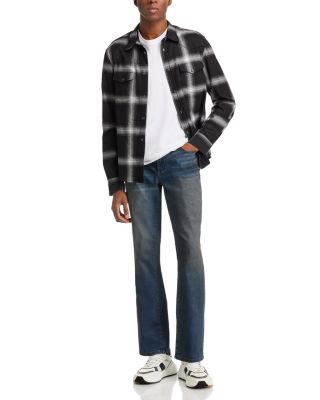 Clint Slim Bootcut Jeans in Matteo