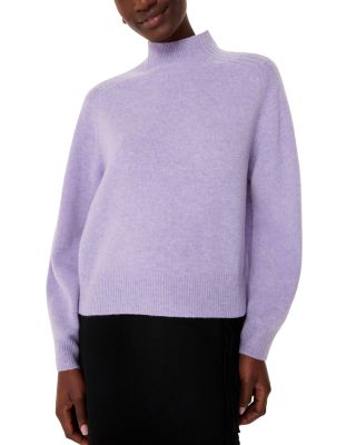 Whistles - Wool Funnel Neck Knit Sweater