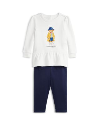 Ralph Lauren - Girls' Polo Bear Sweatshirt & Legging Set - Baby