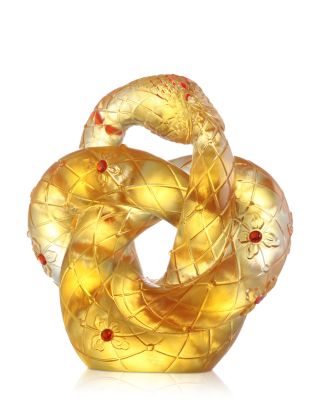 Shifting Winds of Fate Crystal 2025 Snake Figure