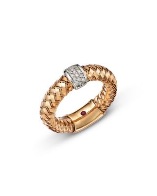 Roberto Coin 18K Gold Diamond Primavera Ring | Bloomingdale's Jewelry ...