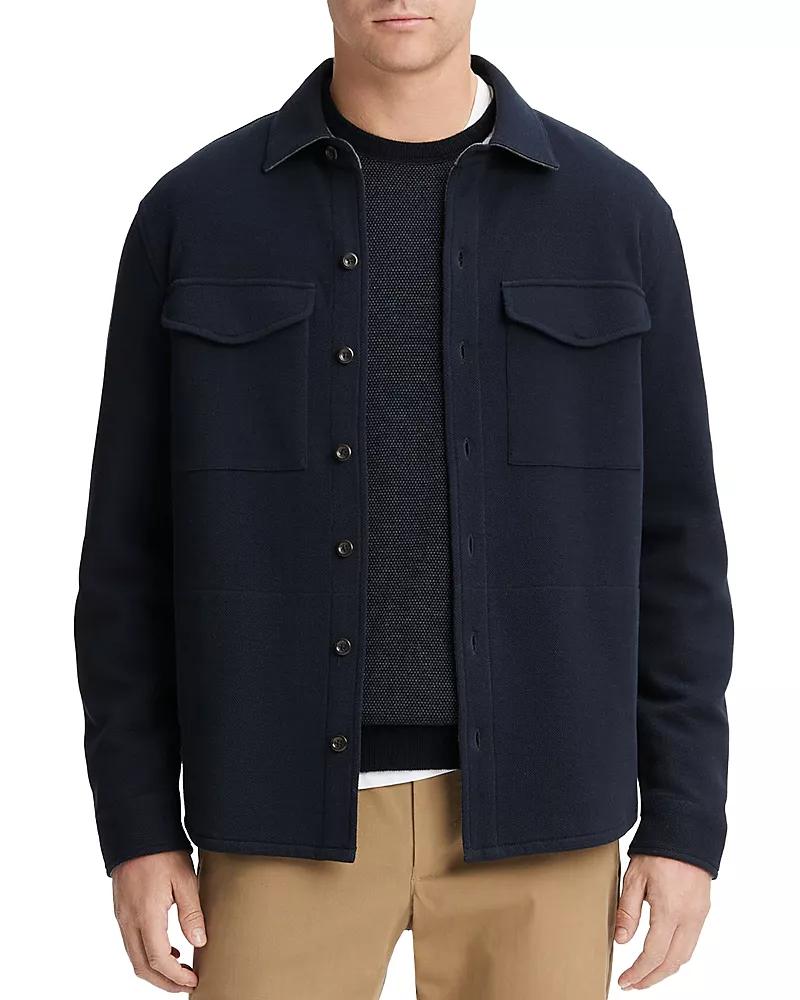Vince Button Shirt Jacket