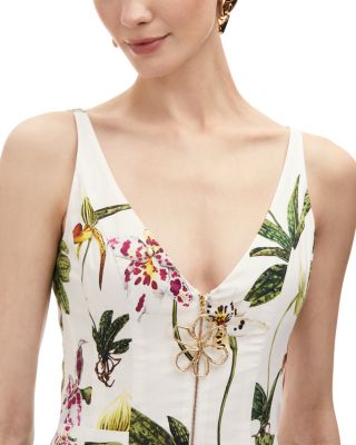Orchid Zip Front Dress