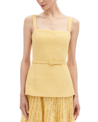 Sleeveless Square Neck Mixed Media Dress