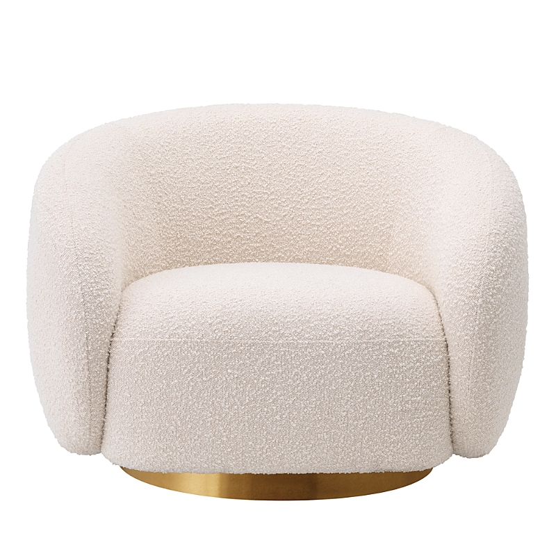 Eichholtz Brice Chair In Boucle Cream