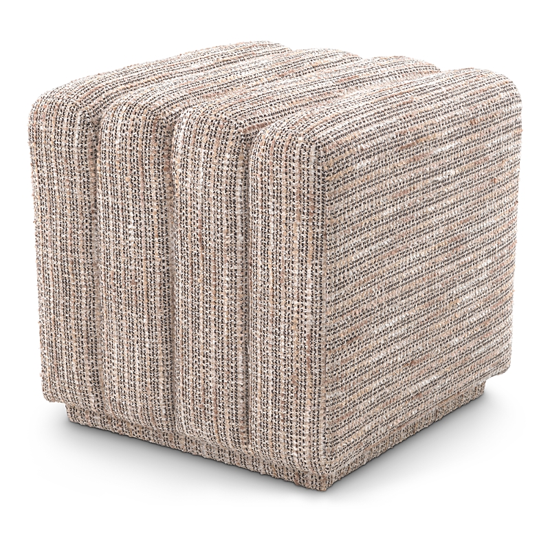 Eichholtz Bente Mademoiselle Beige Stool In Mademoiselle Beige