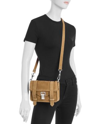 PS1 Mini Suede Crossbody Bag