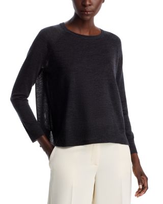 Eileen Fisher - Raglan Sleeve Crewneck Sweater