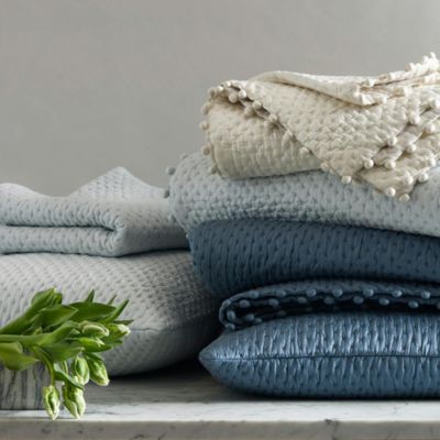 Margaret Quilted Silk Euro Sham 