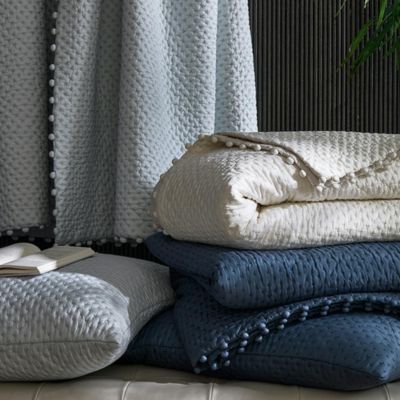 Margaret Quilted Silk Euro Sham 