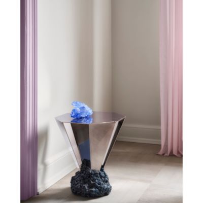 Mother of Pearl Crystal Sculpture