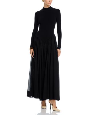 Ronny Kobo - Long Sleeve Maxi Dress