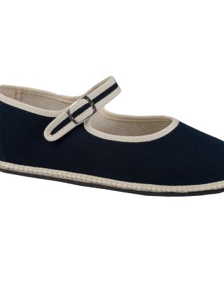Women's Classic Cotton Mary Jane Flats