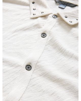 Franz Regular Fit Studded Jacquard Shirt  