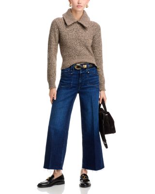 Anessa High Rise Set In Pocket Jeans in Praline
